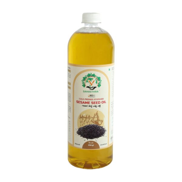 Cold Pressed Sesame Seed Oil - 1L - Image 4